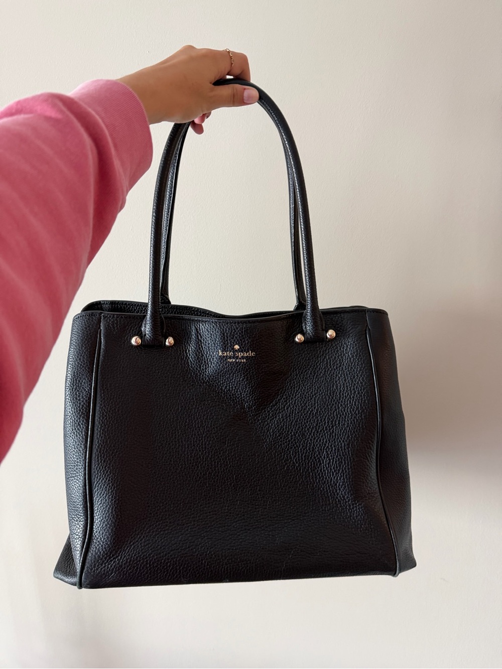 Kate Spade black tote
